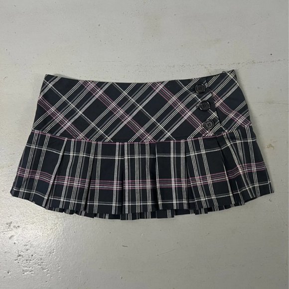 Y2K Charlotte Russe Plaid Mini - Picture 1 of 3